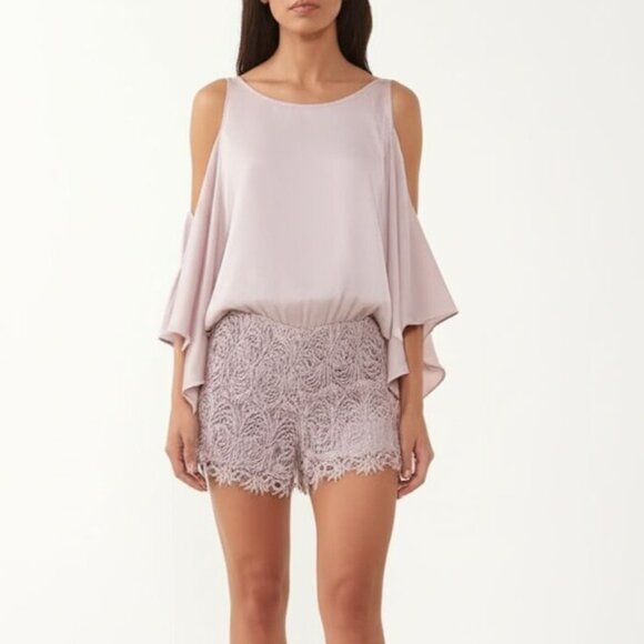 Women's Rubber Ducky Productions Mauve Romper, size medium - Picture 1 of 14